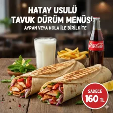 Hatay Usulu Tavuk Döner ( Menü )