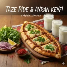 Kuşbaşı Pide + Ayran